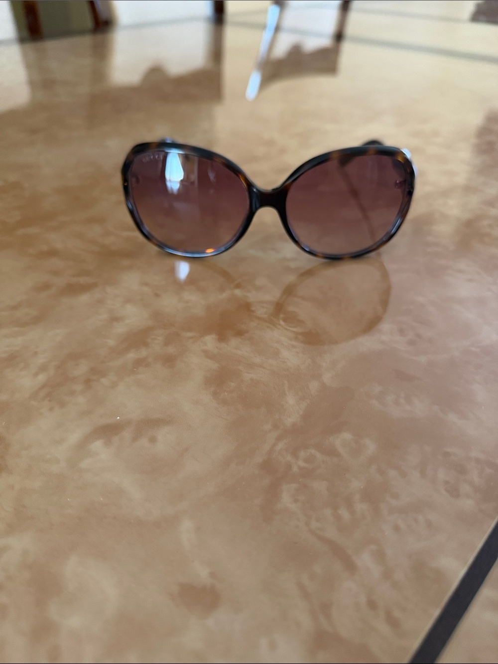 Women’s Oversized Tortoiseshell Sunglasses - Brown Lenses